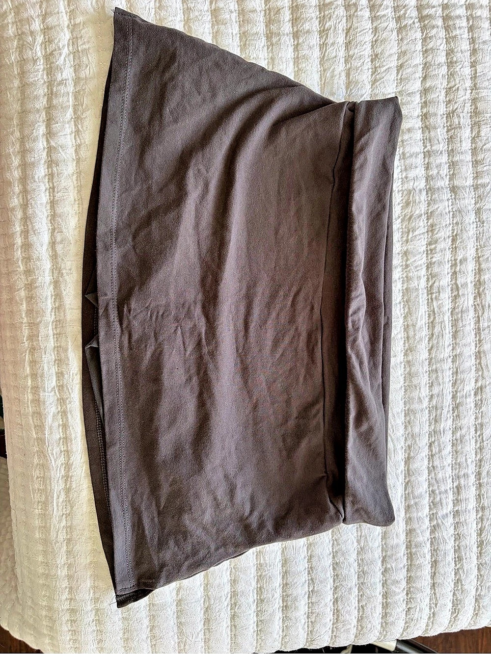 Suzette Collection Mini Skirt Set in Black & Gray Size Medium